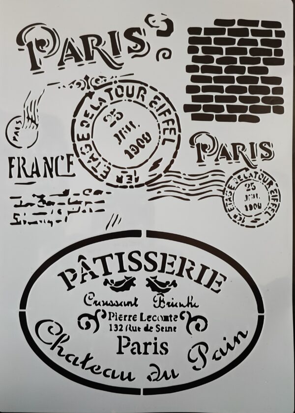 Vintage Paris 25 x 30 cm.