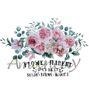 FLOWER MARKET 20 X 30