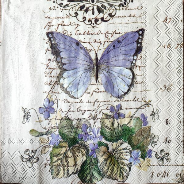 MARIPOSA MORADA