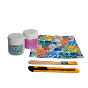 KIT DECOUPAGE TEXTIL