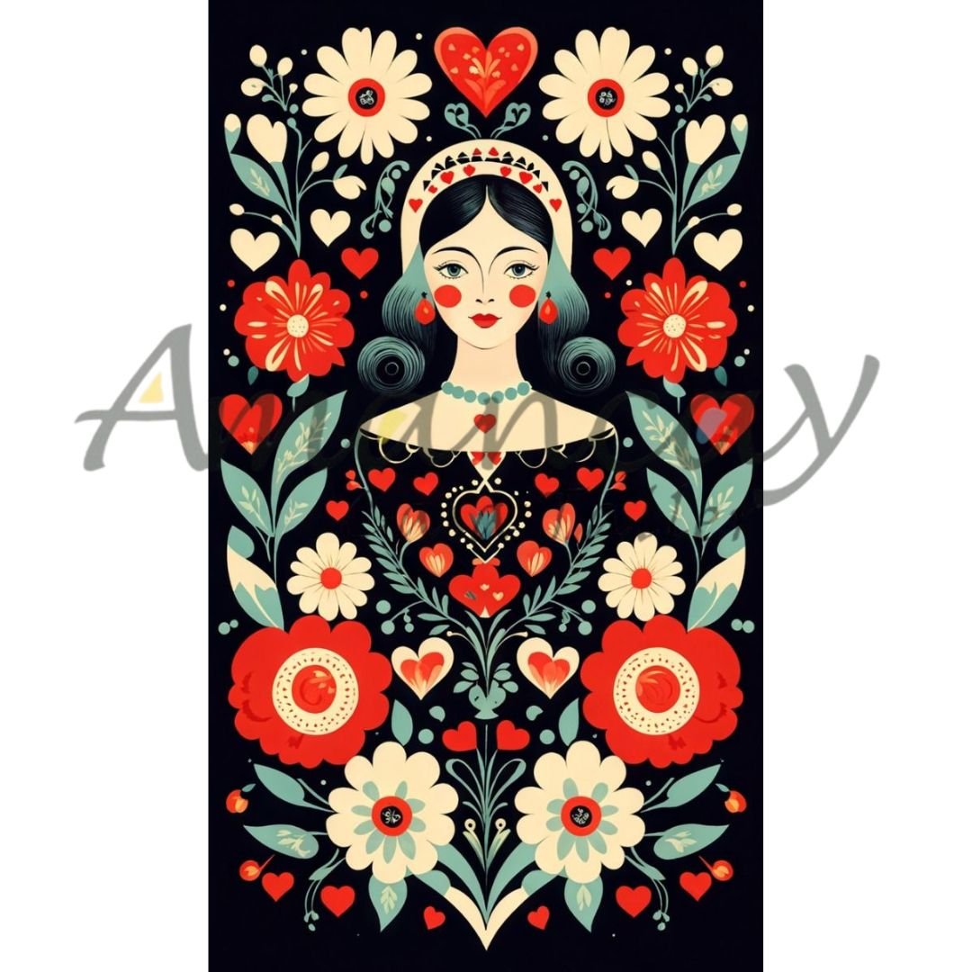 Sostén mujer print folk